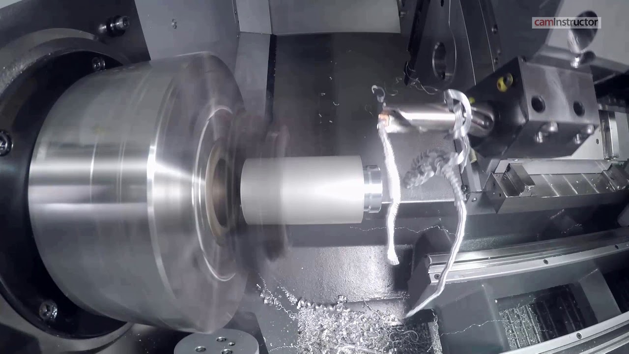 Setting up and running a Haas CNC Lathe