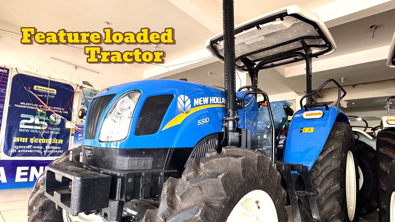 मात्र 11 लाख मैं आपको मिल जाएँगे सभी फ़ीचर्स || New Holland 5510 💙