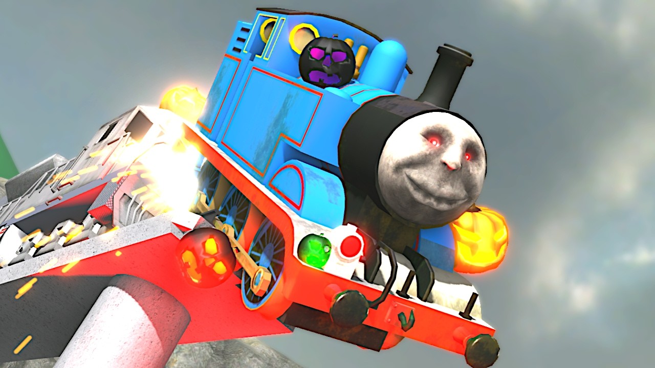 Thomas.exe Gets Derailed And Destroyed! (The Tunnel - Roblox)