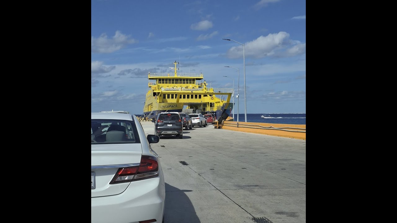 Viaje en Ferry de Cozumel a Cancún en Dic 2025