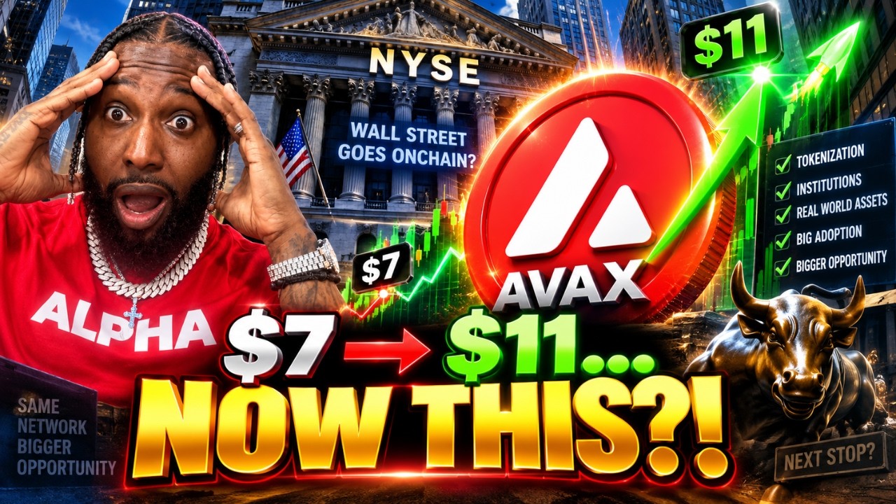 $AVAX JUST SHOCKED CRYPTO! NYSE Tested Avalanche for Nearly a YEAR?!