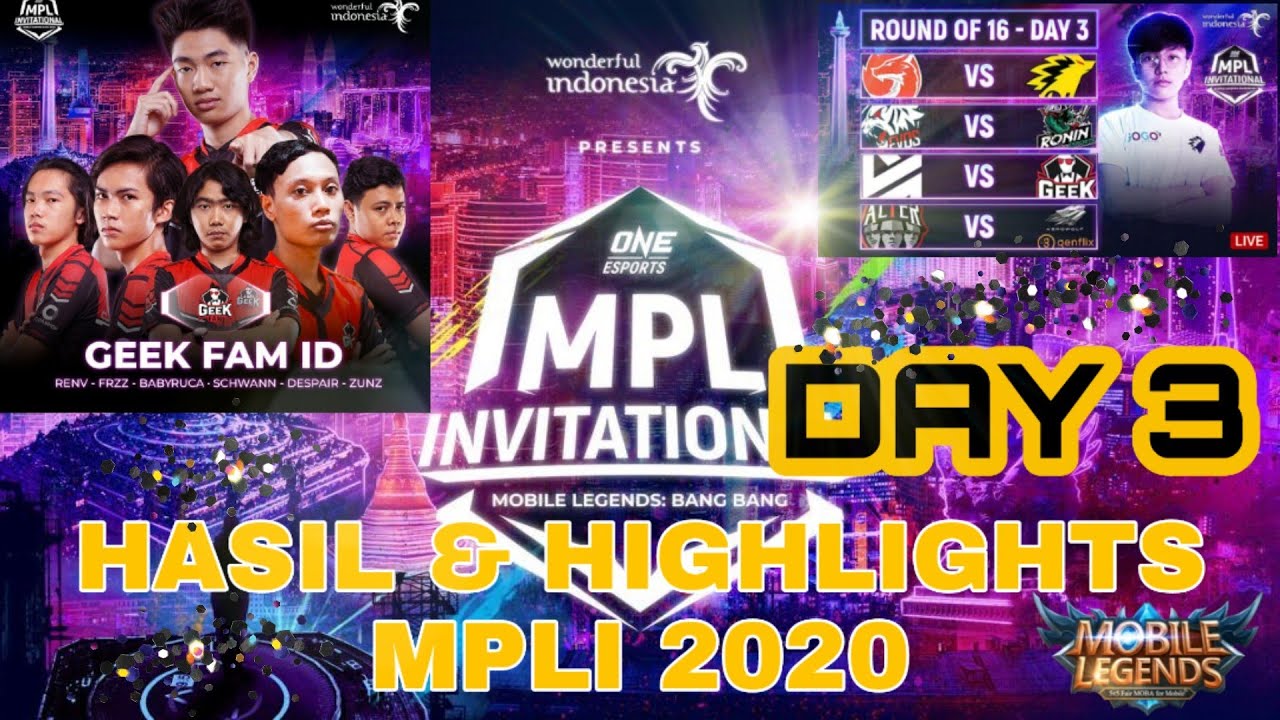 MPLI 2020 Match Highlights | GEEK FAM Melaju Kebabak Selanjutnya
