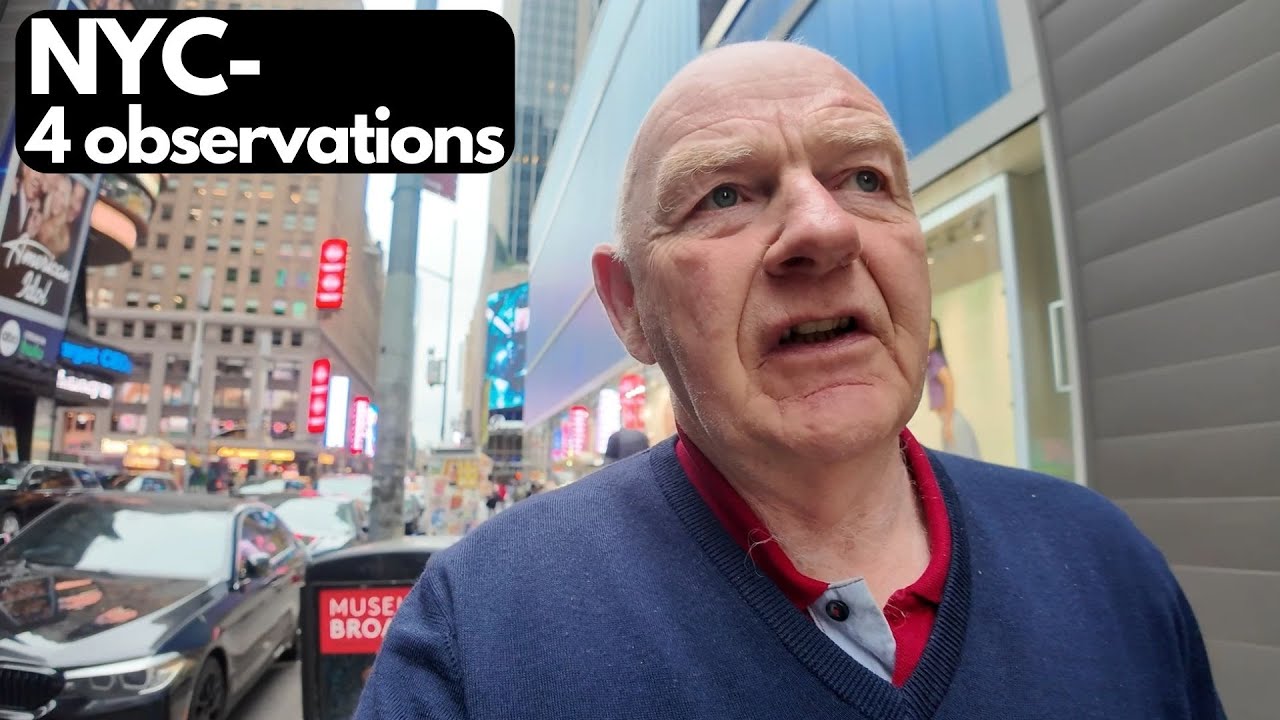 New York City-4 observations | Terry Gorry Vlog