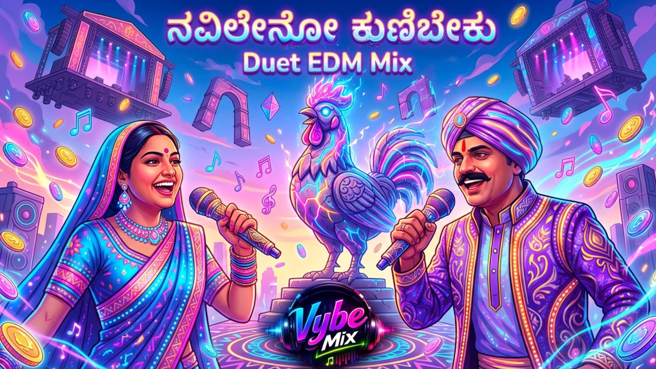 Navilenu Kunibeku (EDM Mix) - Gattimela | K S Chithra Hits | Kannada Remix 2026 | Vybe Mix