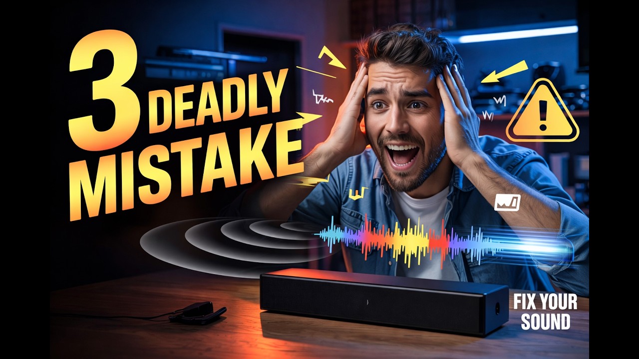 3 Deadly Soundbar Mistakes You Must Avoid in 2026 ⚠️
