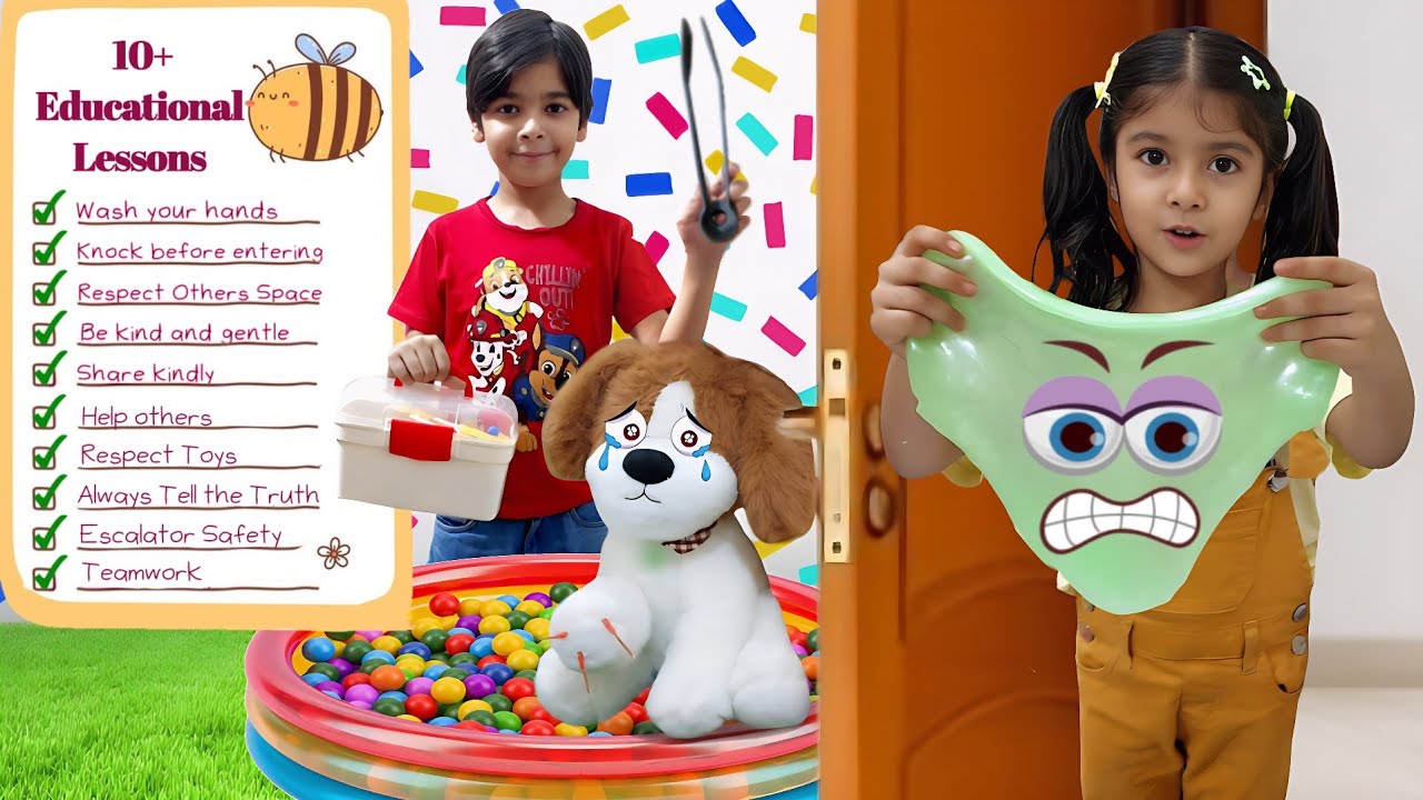 Educational Fun for Kids | Moral Lessons & Good Habits