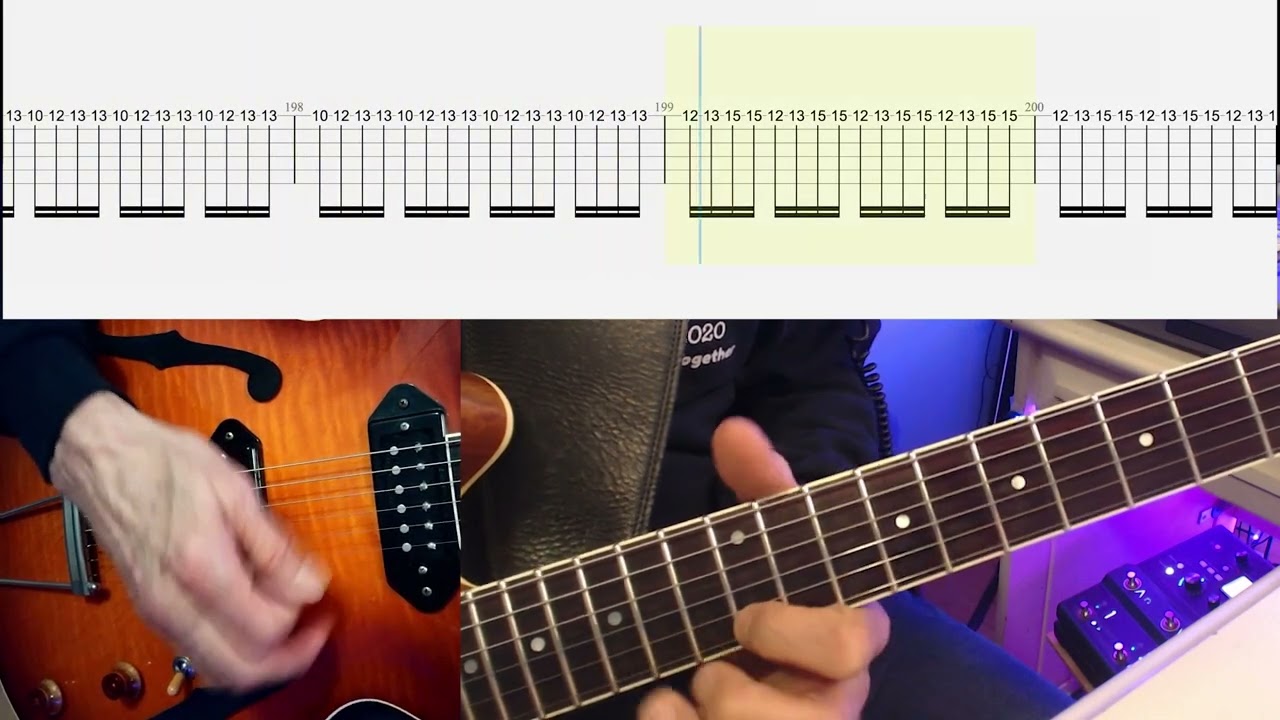 Highway Star: Harmony Guitar. 2/3s tempo. Machine Head Version. Ritchie Blackmore