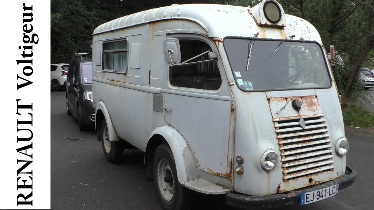 Renault Voltigeur (1945 - 1965) Kleintransporter mit Patina - Old van with patina