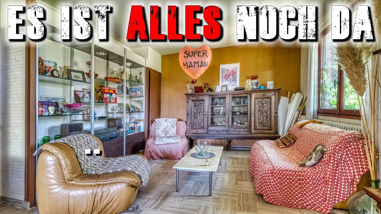 EINE UNBERÜHRTE PERLE - sogar die Autos stehen noch vor dem Haus 🔎 Lost Place Urbex