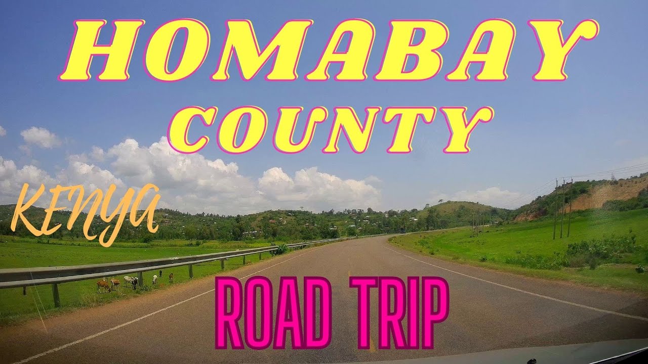 Homa Bay County road trip