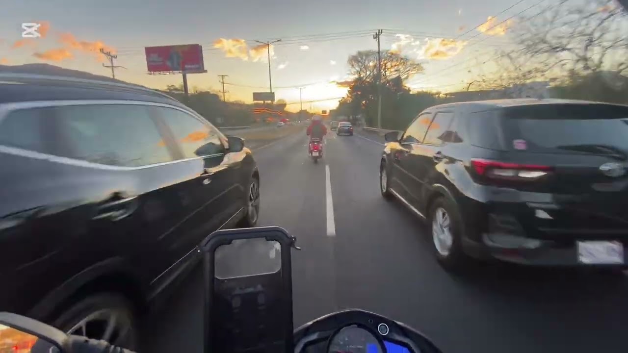 Escazú  - Ciudad Colon por pista😍🌅🌅