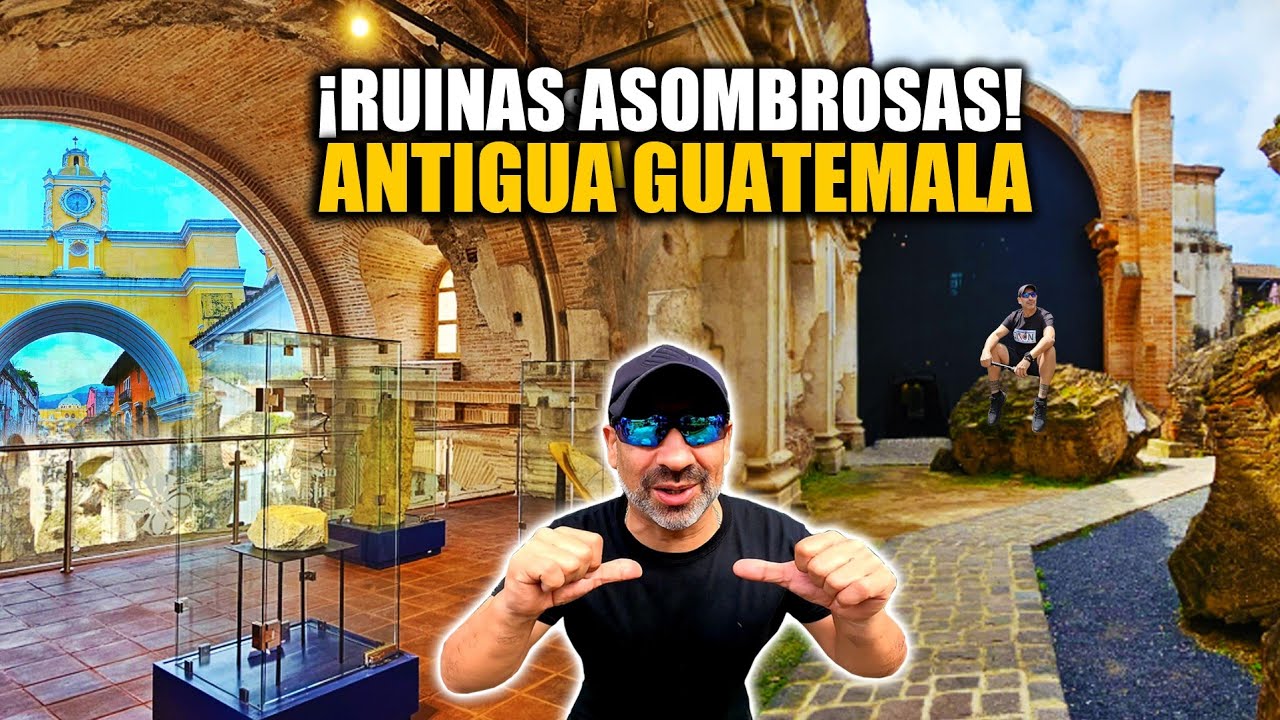 ¡DESCUBRIMOS HERMOSAS RUINAS! CONVENTO SAN AGUSTÍN, ANTIGUA GUATEMALA