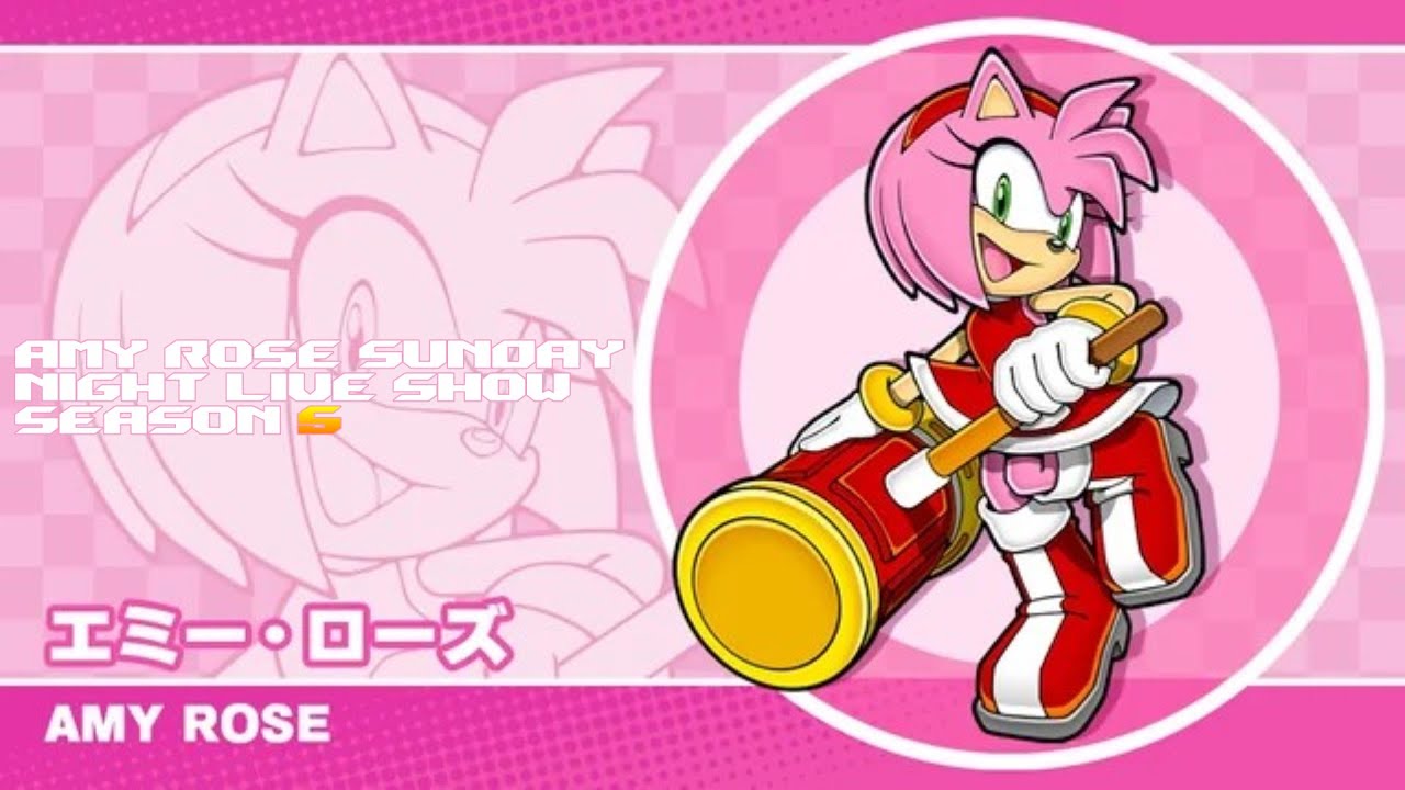 Team Rose Livestream: Amy Rose Sunday Night Live Show! Season 5