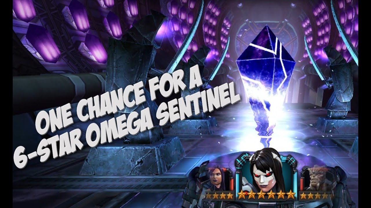1x Omega Sentinel (Zero Tolerance) Cavalier Crystal | MCOC