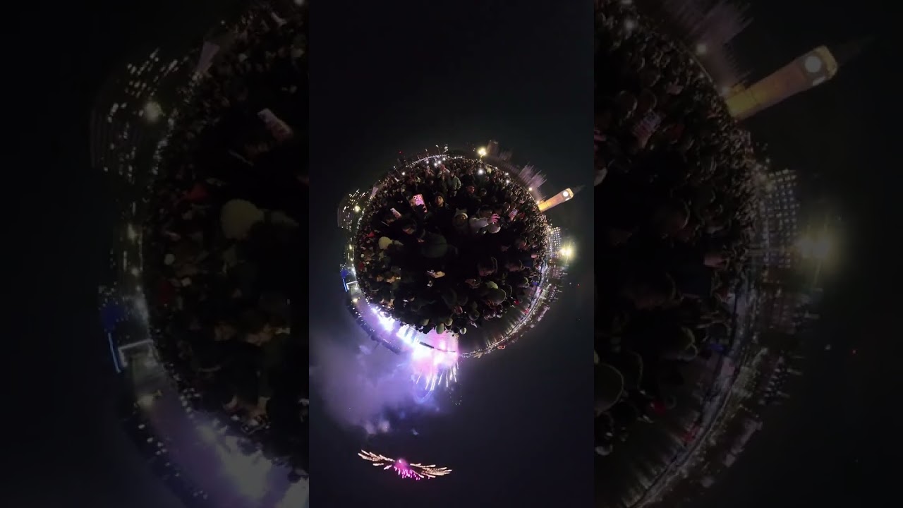 London New Year's Eve Fireworks 2025 