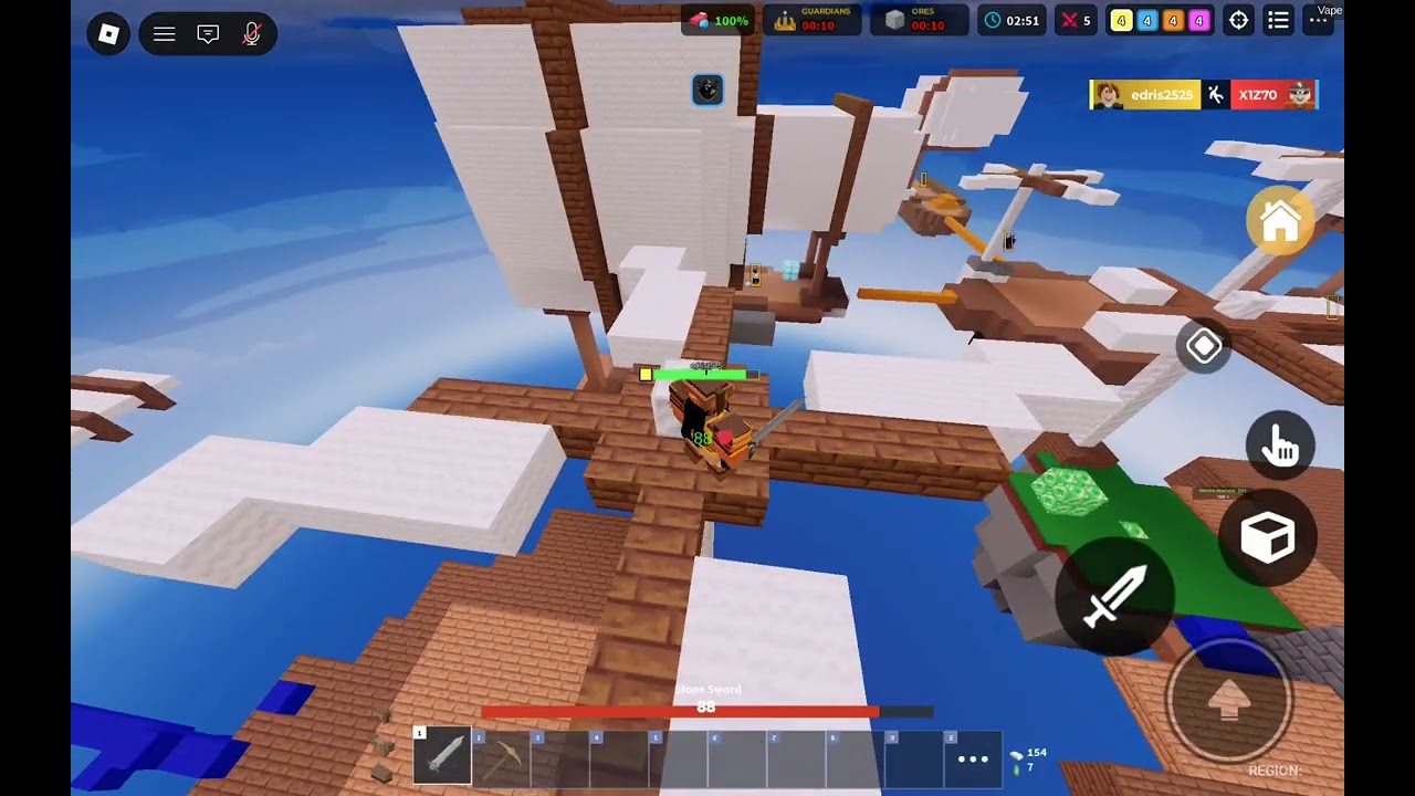 Using Lucia in bedwars + hacks(gone wrong)