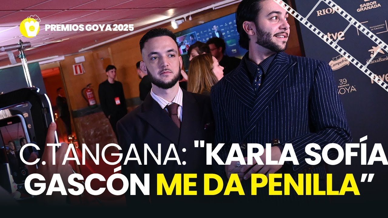 C.Tangana, en los Goya: 
