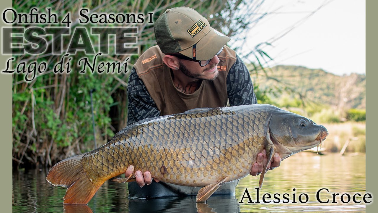 Onfish 4 Seasons | Carpfishing in Estate al Lago di Nemi | Alessio Croce (Tiber Angler)