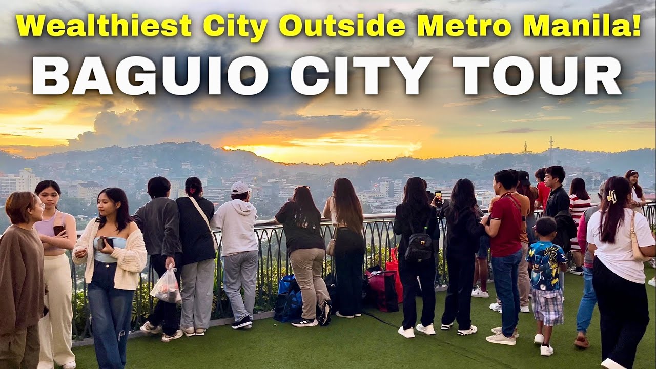 Baguio City Tour 2024 | Richest City Outside Metro Manila! | Session Road & SM Mall - Philippines