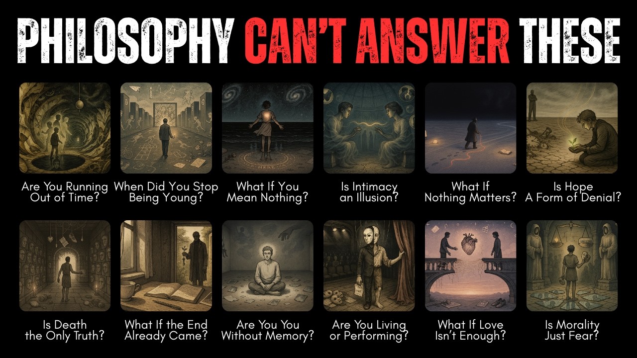 3 Hours of Deep Existential Questions To Fall Asleep To