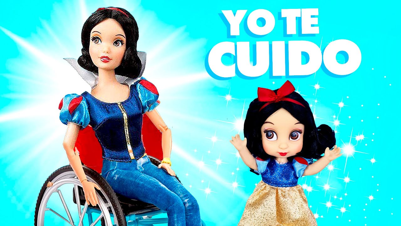 &iexcl;Blancanieves Junior cuida de Su Mam&aacute;! Princesas De Disney