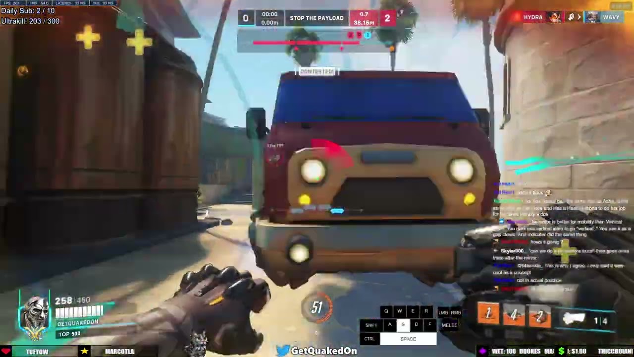 Overwatch 2 Season 6 Rollout Doomfist God GetQuakedOn Tryhard & Top Ranked Doomfist Gameplay