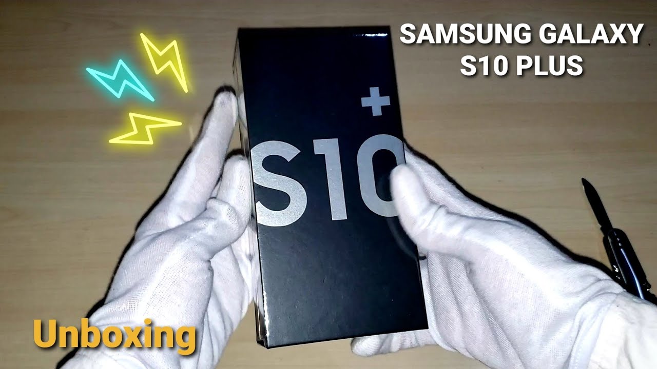 Samsung Galaxy S10 Plus Snapdragon Unboxing - ASMR