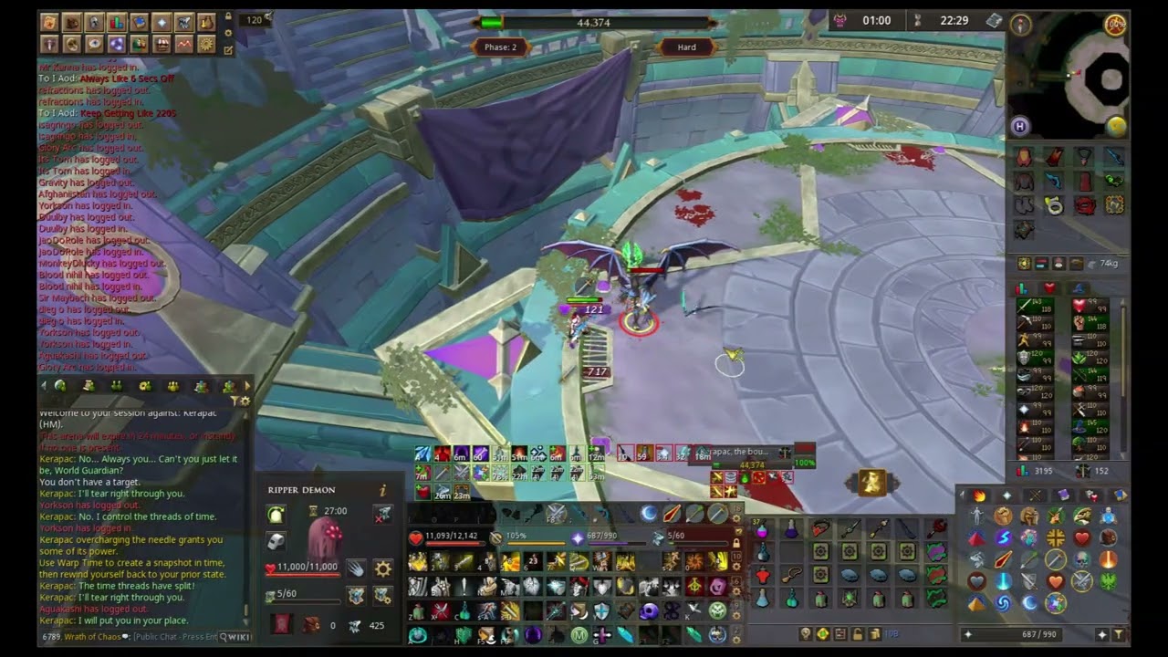GM Kerapac melee only