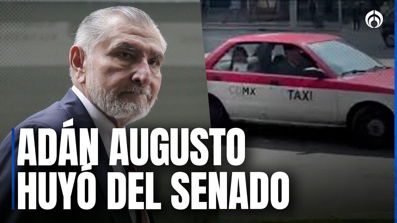 Adán Augusto López evita hablar con la prensa y se va del Senado