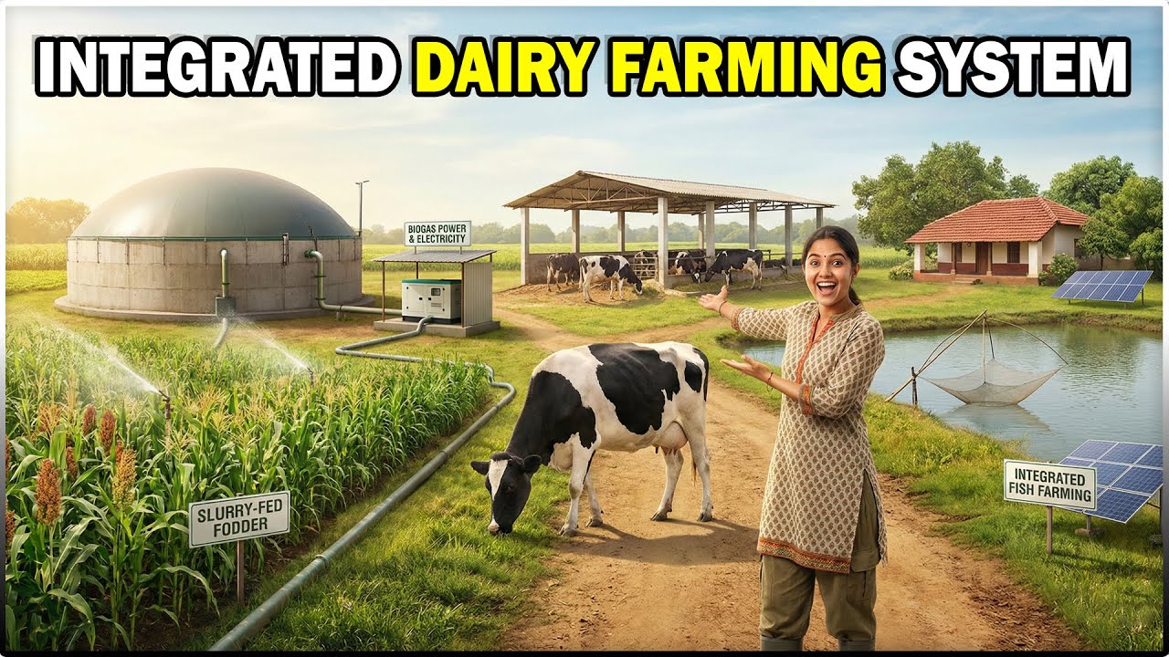Integrated Dairy Farming System | One Cow, Multiple Income Sources
