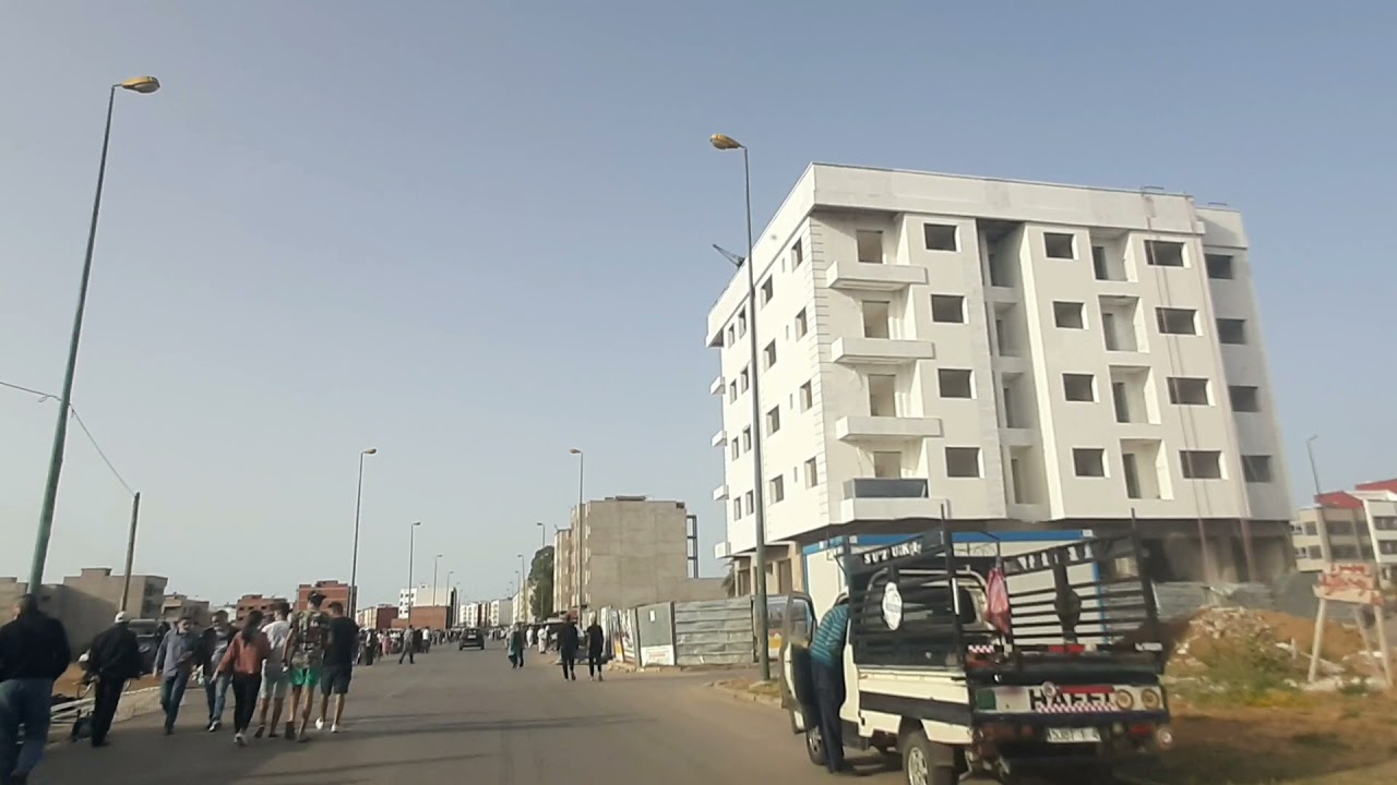 Ecole Oulad Oujih vers Le Vallon مدرسة أولاد أوجيه اتجاه لوفالون