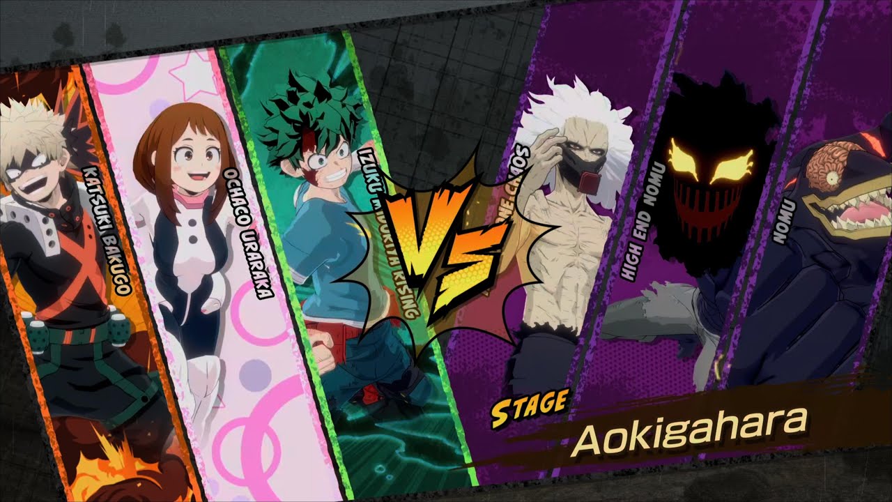 MHAAJ: Izuku Rising|Ochaco|Katsuki vs. AFO Chaos|High-End|Nomu (Requested)