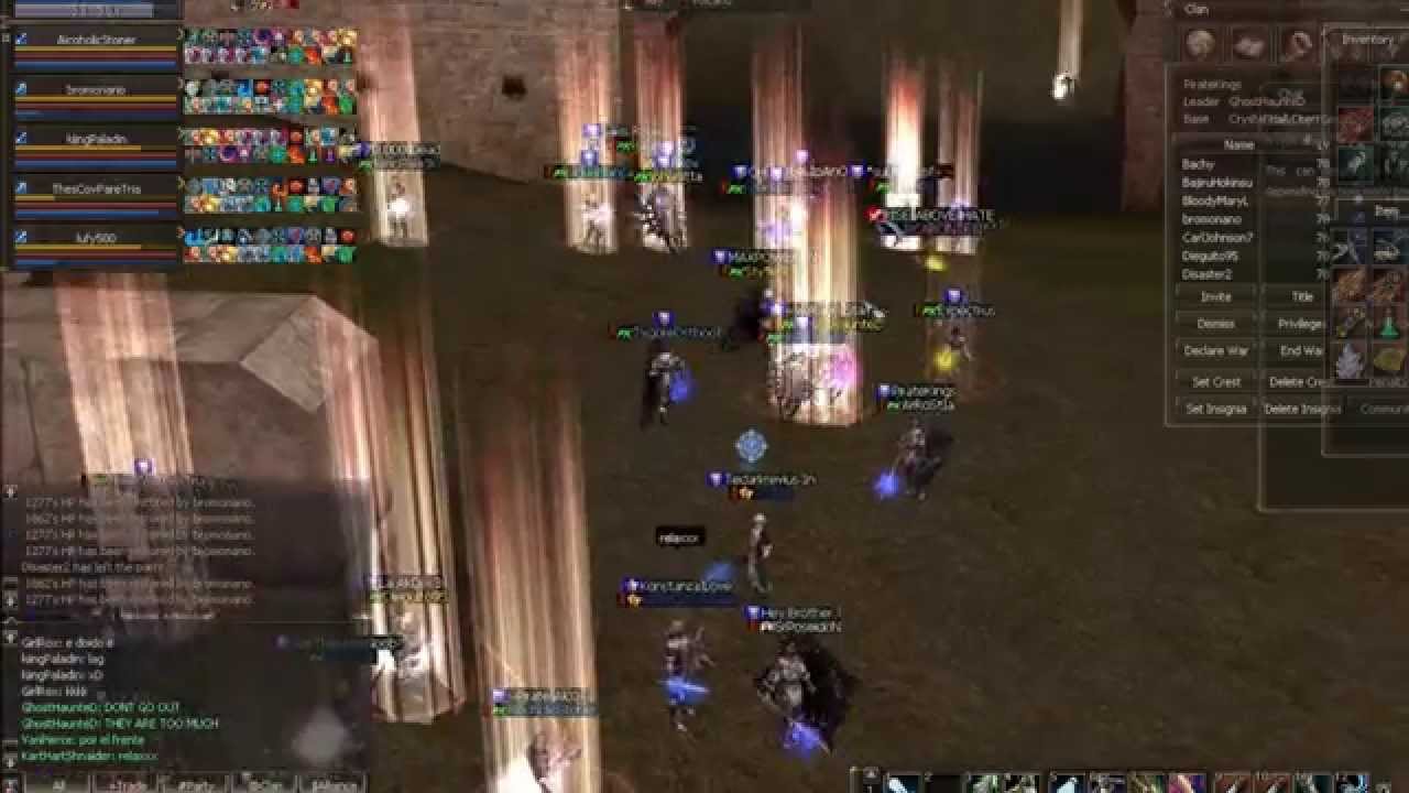 Lineage 2 Elite Siege Oren Castle (Volcano Starts)