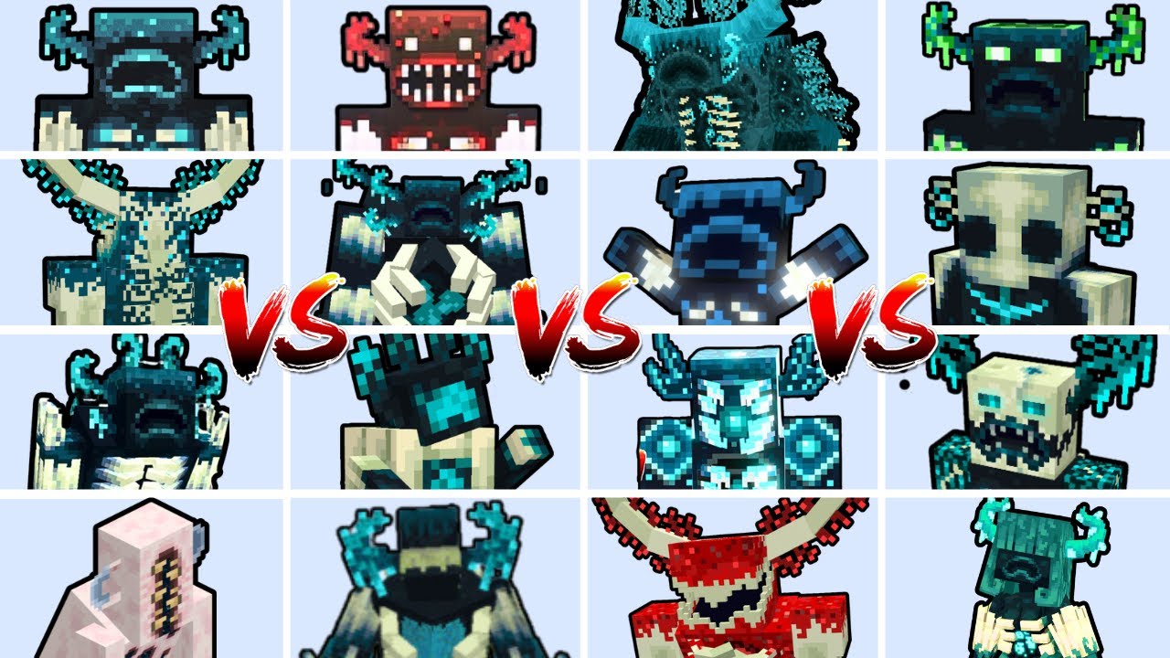 EVERY MINECRAFT WARDEN TOURNAMENT | Minecraft Mob Battle