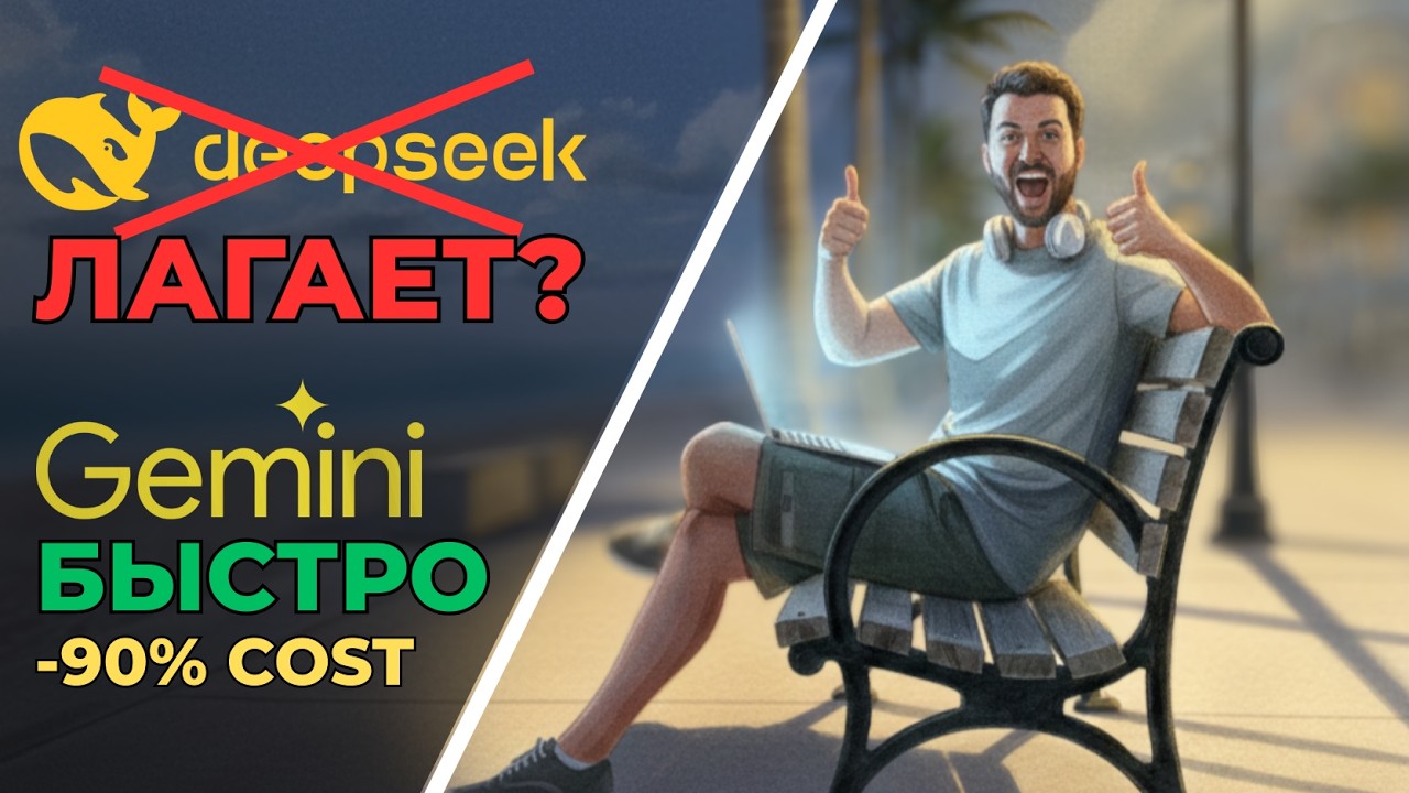 DeepSeek тормозит? Как я перенес код на Gemini API за 5 минут
