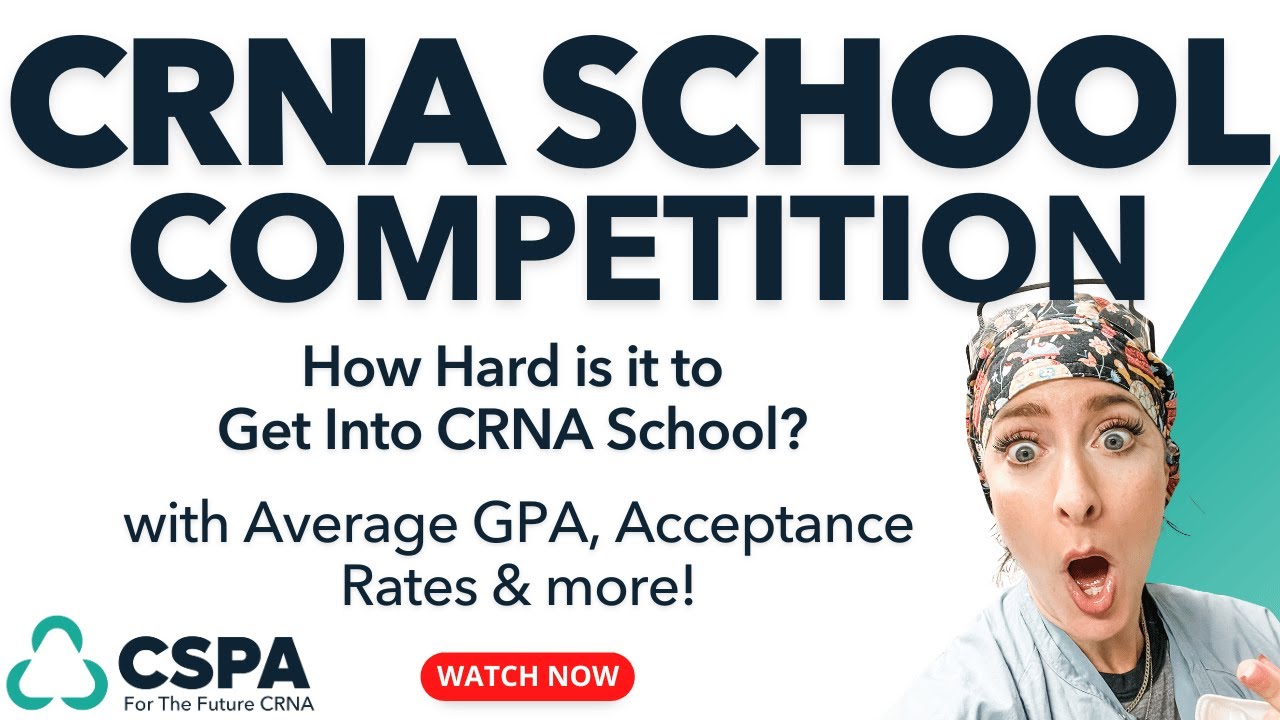 Насколько высока конкуренция в школе CRNA? Требования к поступлению в школу CRNA!
