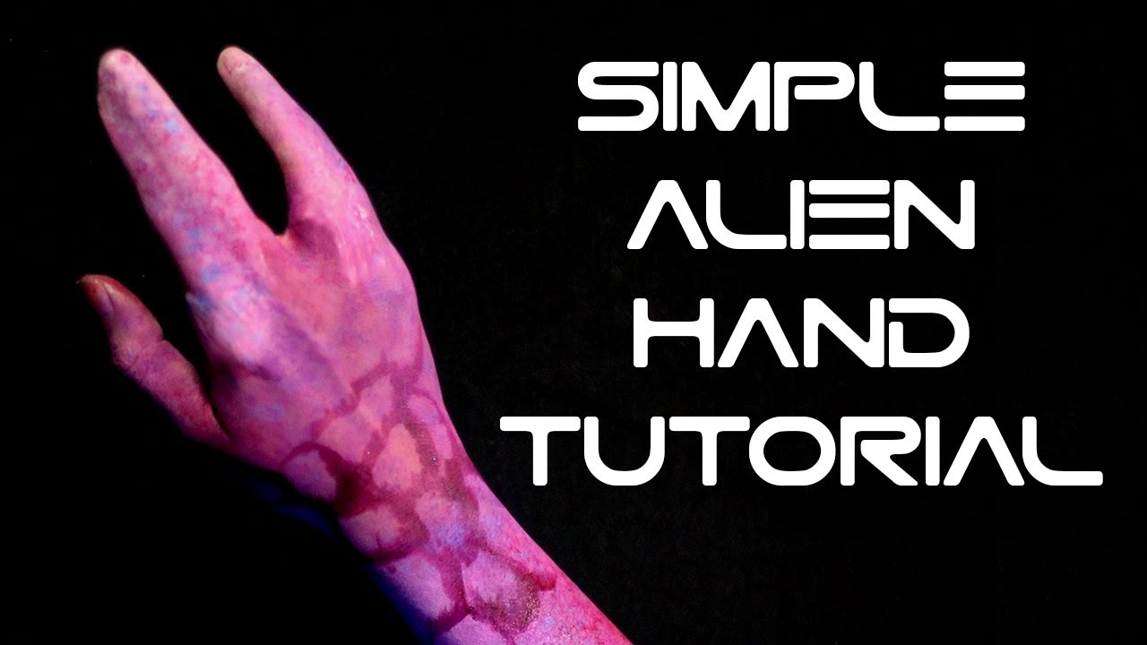 Super Easy TMNT / Alien Hand Tutorial