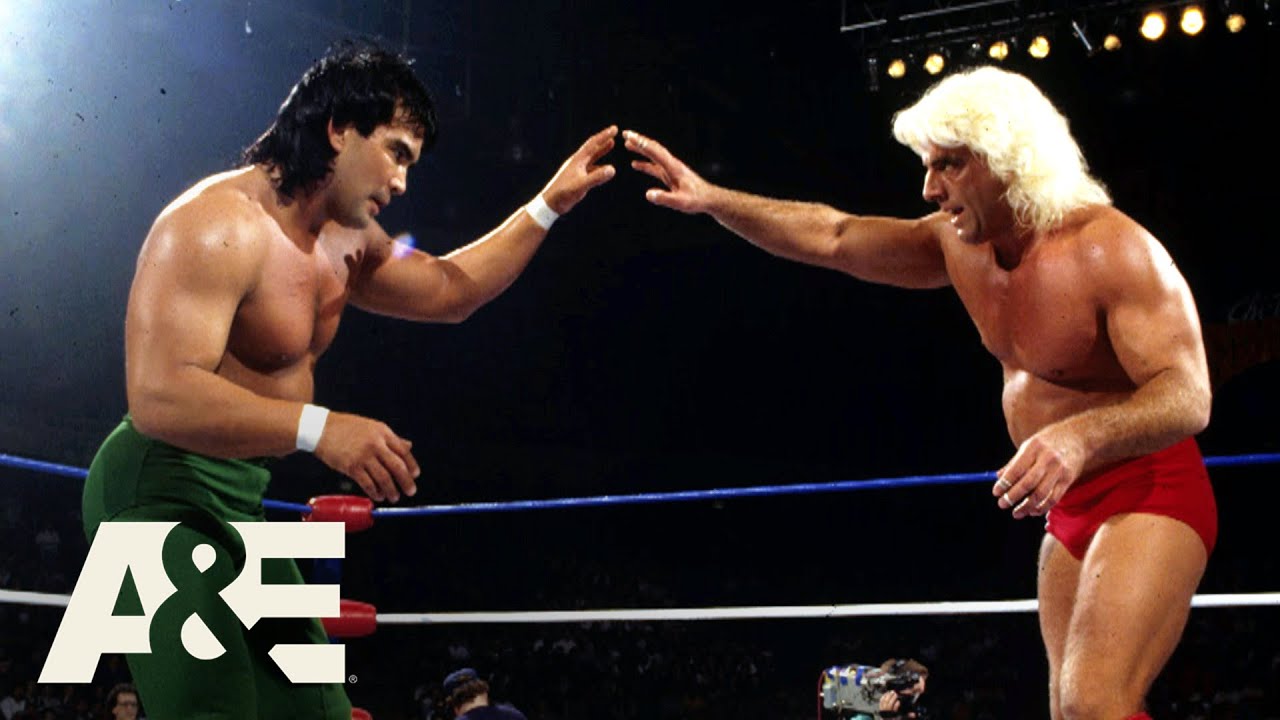 Ric Flair vs. Ricky Steamboat: Nature Boy's LEGENDARY Matchups with The Dragon | WWE Rivals | A&E