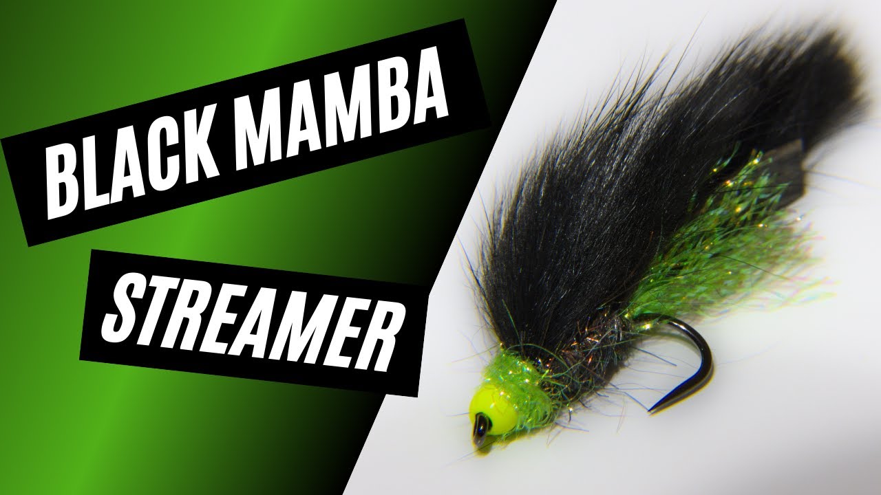 Black Mamba Streamer Fly Pattern