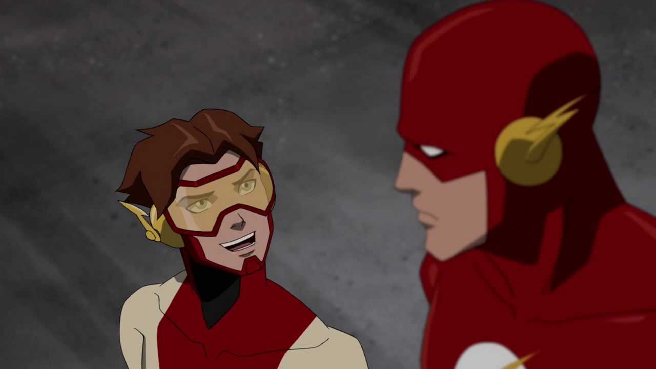 The Flash and Impulse talking really fast