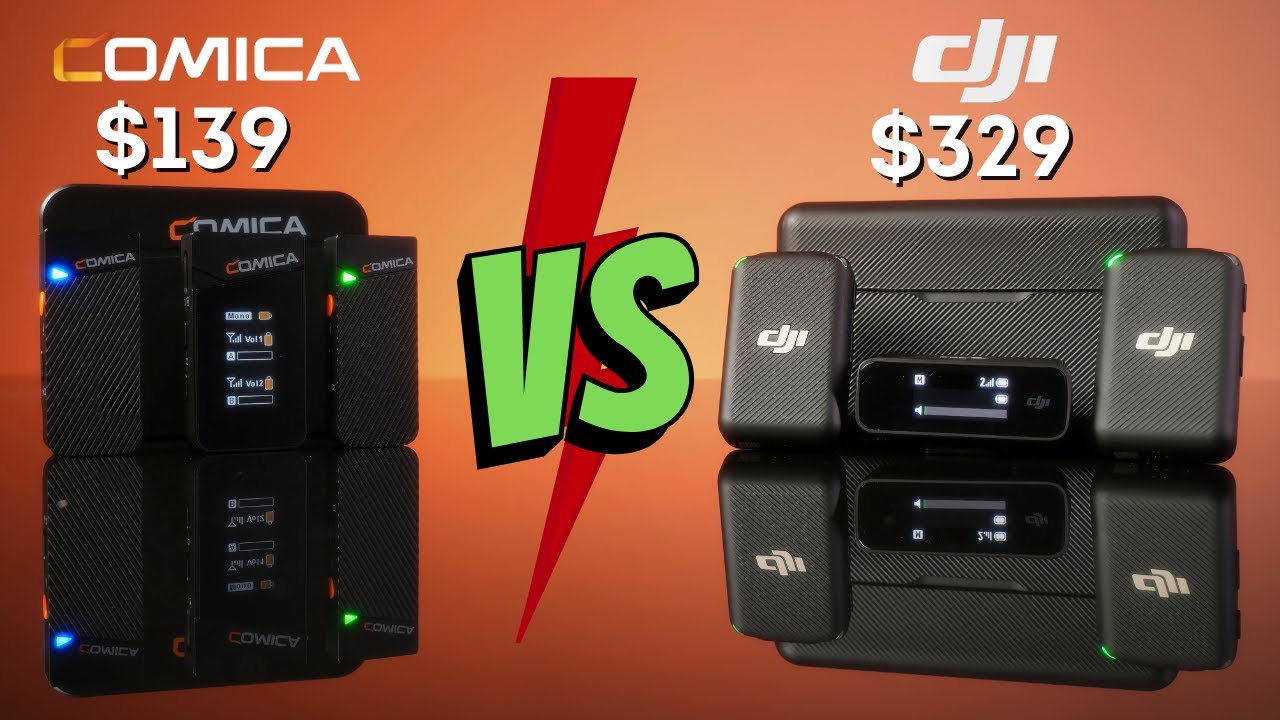 Comica Vimo C3 vs DJI Wireless | Best Wireless Lav For YouTube?