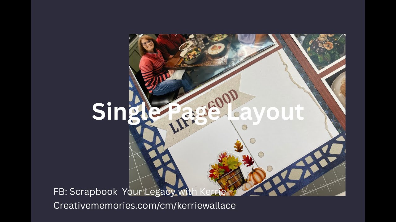 Single Page Layout