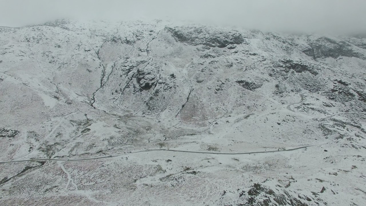 Coniston old man by drone