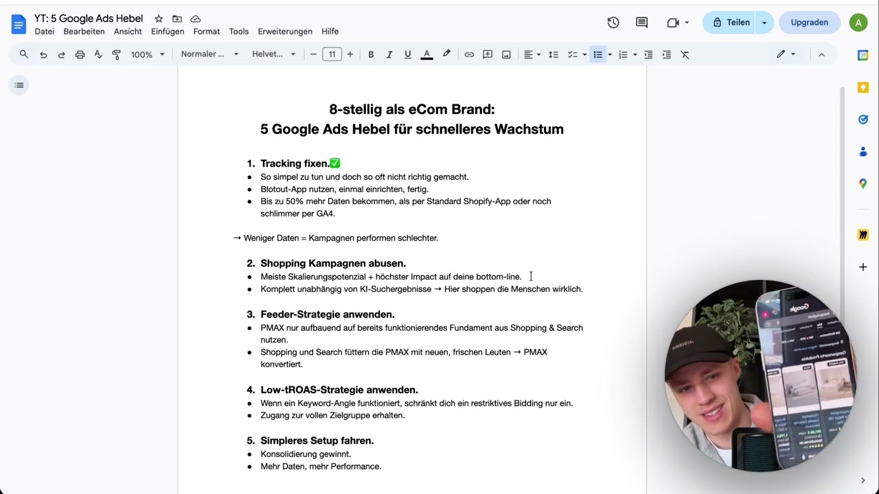 8-stellig als eCom Brand: 5 Google Ads Hebel für schnelleres Wachstum
