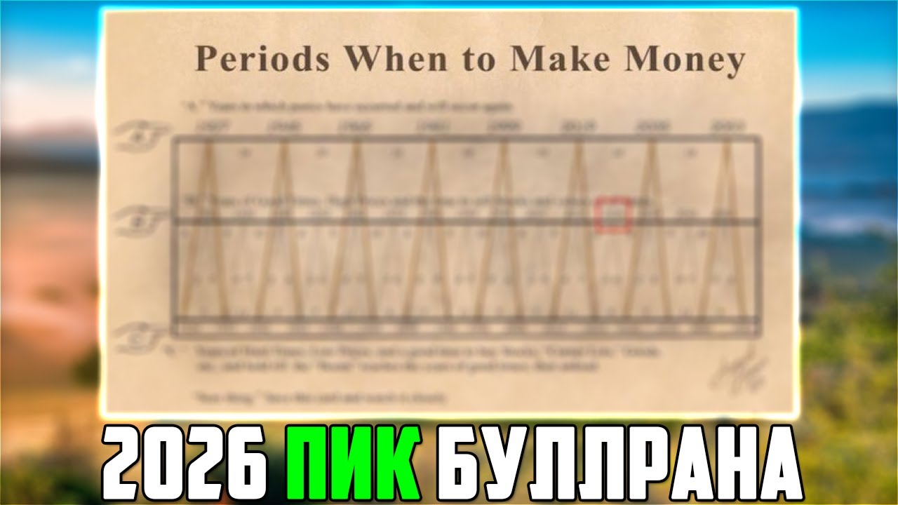ПЕРИОДЫ КОГДА НУЖНО ДЕЛАТЬ ДЕНЬГИ ПРАВДА ИЛИ ПРОГНОЗЫ ДЛЯ МАМОНТОВ? PERIODS WHEN TO MAKE MONEY 2026
