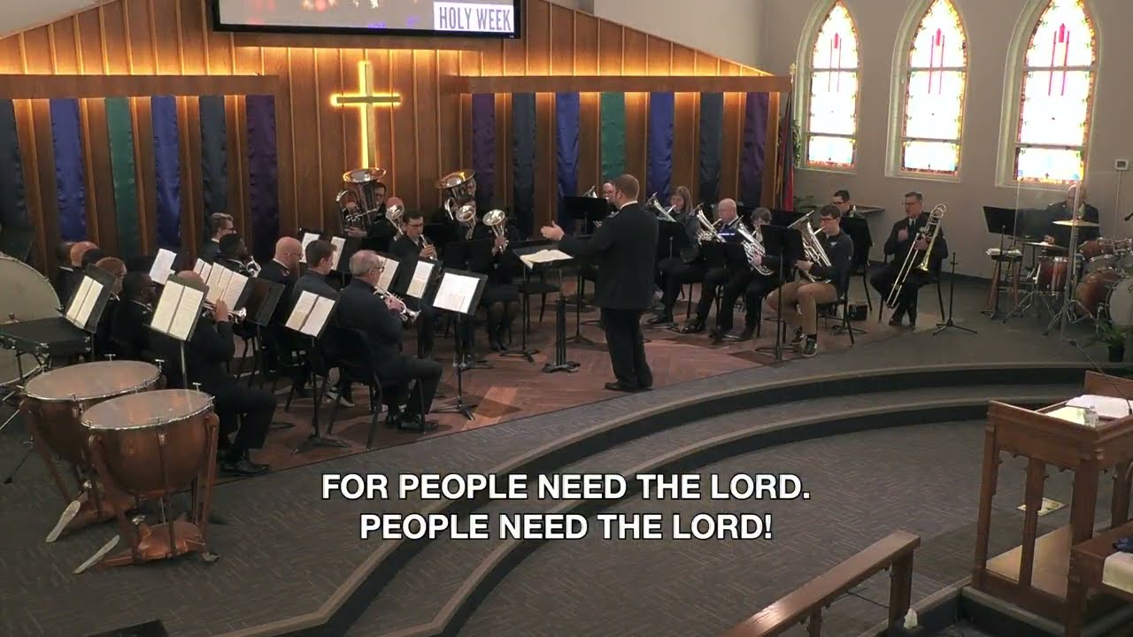 "People need the Lord"
