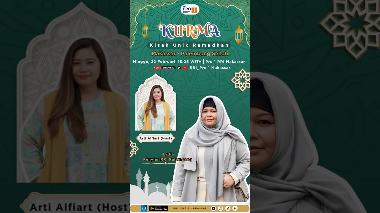 Makassar - Palembang Sehati || Minggu, 22 Februari 2026