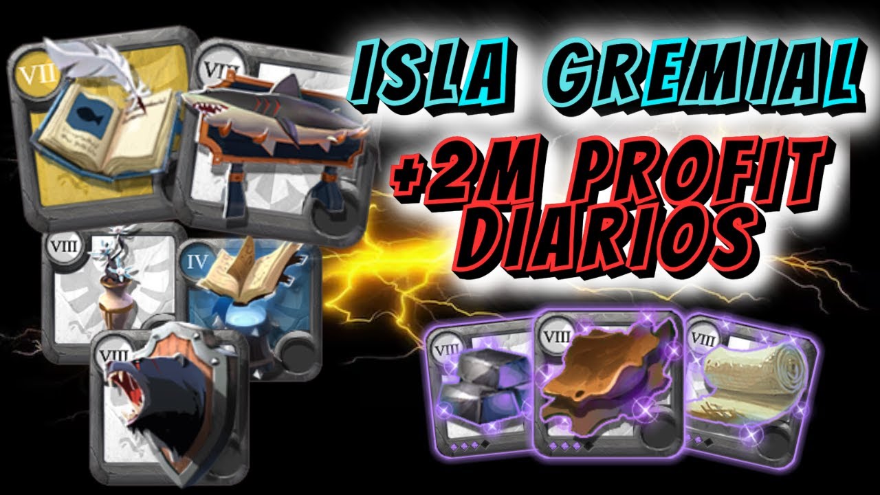 Como crear Isla Gremial ¿Mucho mejor que una personal? / Trabajadores +2M diarios Albion Online