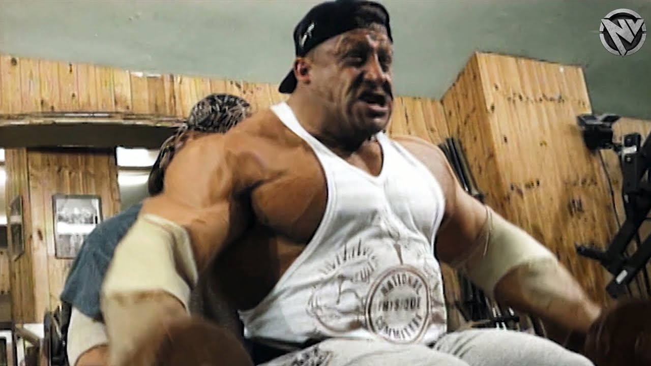SHOULDERS-TRICEPS DESTRUCTION WORKOUT with DORIAN YATES - I CAN'T DO ANOTHER REP