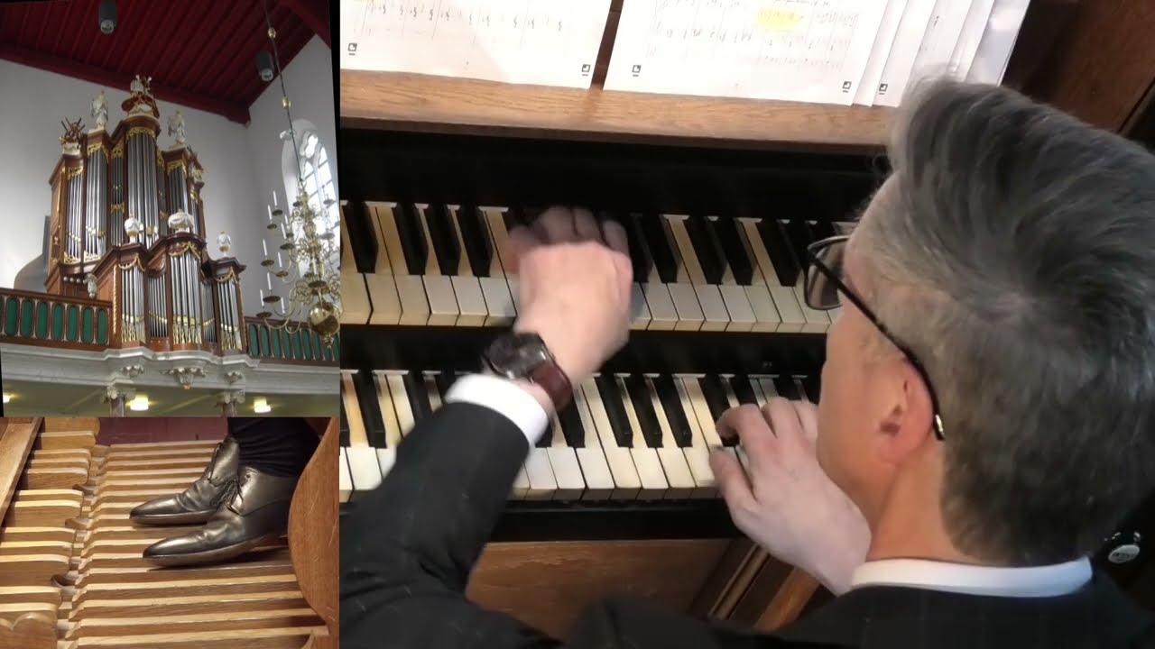 Roel van Oosten (*1958) Towards Victory (2022)  - Gijsbert Kok, orgel Abdijkerk Den Haag-Loosduinen